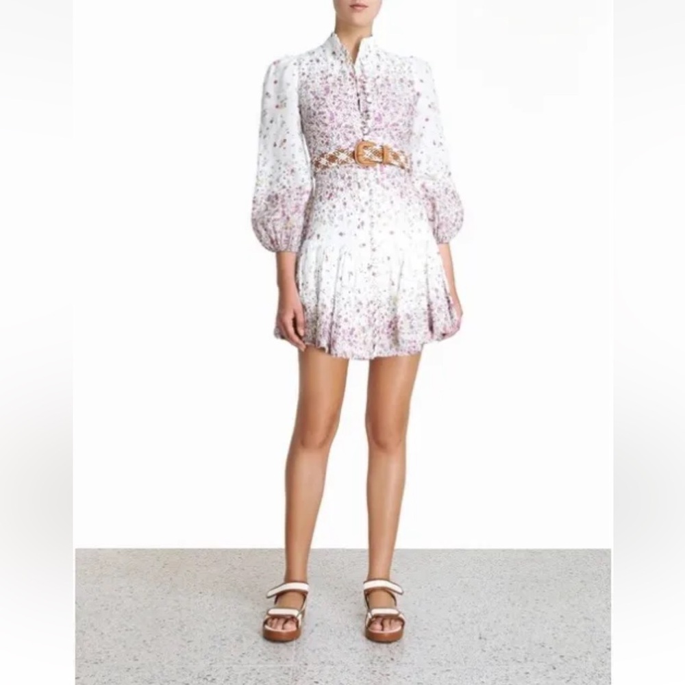 Zimmermann Carnaby Short Dress  sz 0 ( US 4)